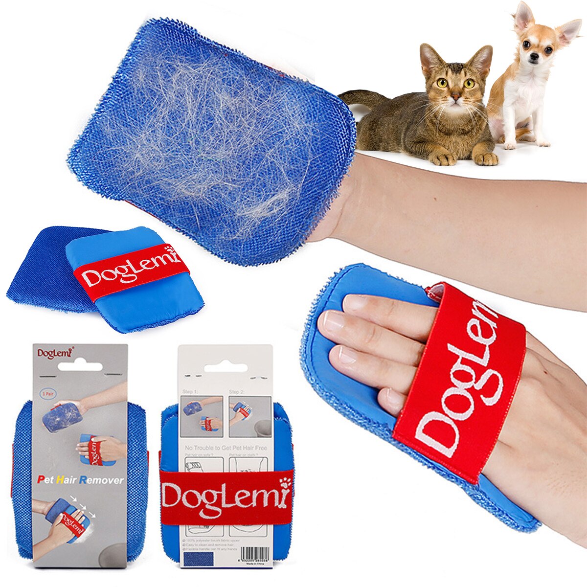 Furlen Reusable Pet Hair Remover – 2 Pack
